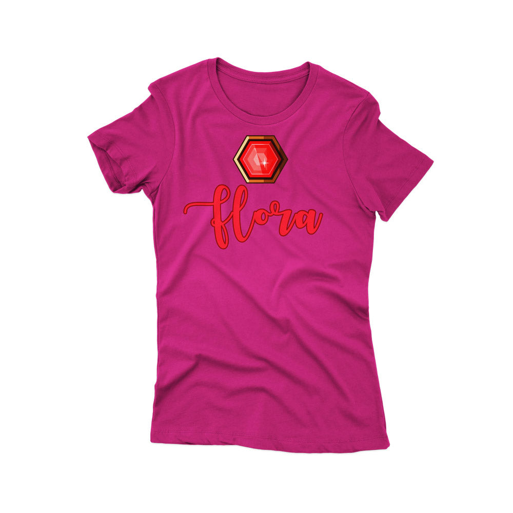 Flora Fairy Inspired Family Costume T-Shirt for Theme Park Vacations