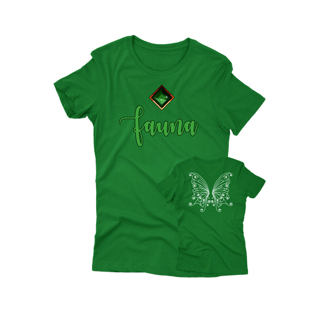 Fauna Fairy Inspired Family Costume T-Shirt for Theme Park Vacations
