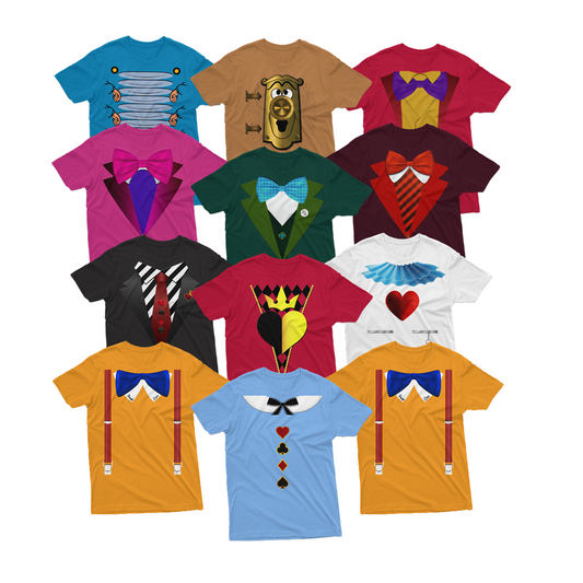 Alice & Friends Wonderland Inspired Costume Shirt