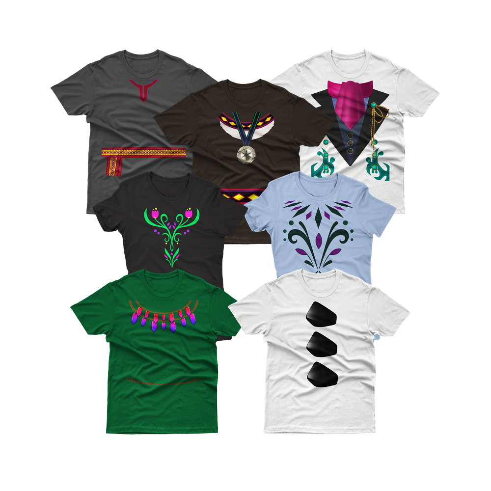 Frozen & Friends Inspired Costume Shirt