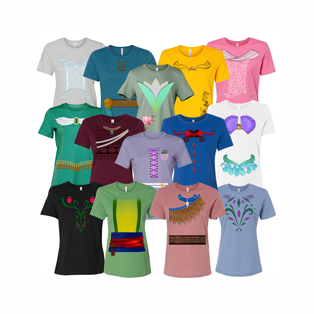 Princess Inspired Costume Shirt