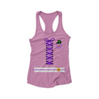 Rapunzel Castle Tower Princess Inspired Women’s Racerback Tank | Fantasy Theme Park Vacation Tank | Fairytale Outfit