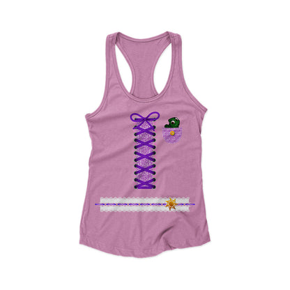 Princess Inspired Women's Racerback Tank | Fairytale Theme Park Vacation Tank Top