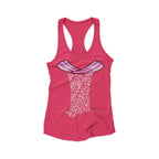 Sleeping Beauty Princess Inspired Women’s Racerback Tank, Fantasy Theme Park Vacation Tank, Fairytale Outfit