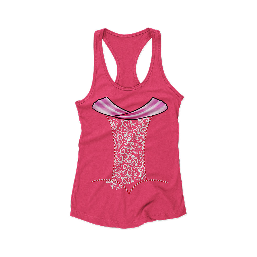 Sleeping Beauty Princess Inspired Women’s Racerback Tank, Fantasy Theme Park Vacation Tank, Fairytale Outfit