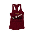 Island Princess Inspired Women’s Racerback Tank | Fantasy Theme Park Vacation Tank | Fairytale Outfit