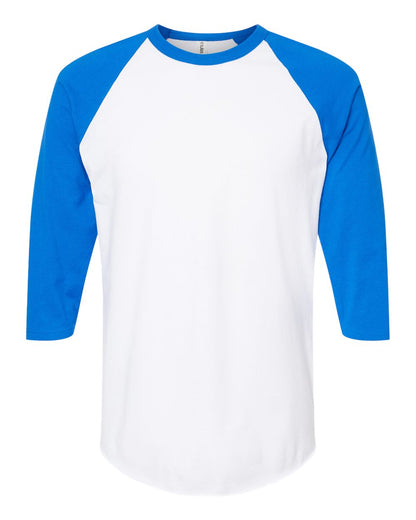 Adult Unisex Fine Jersey Raglan T-Shirt