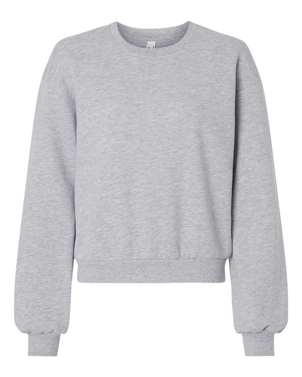 Women’s Garment-Dyed Mid-Length Crewneck Sweatshirt