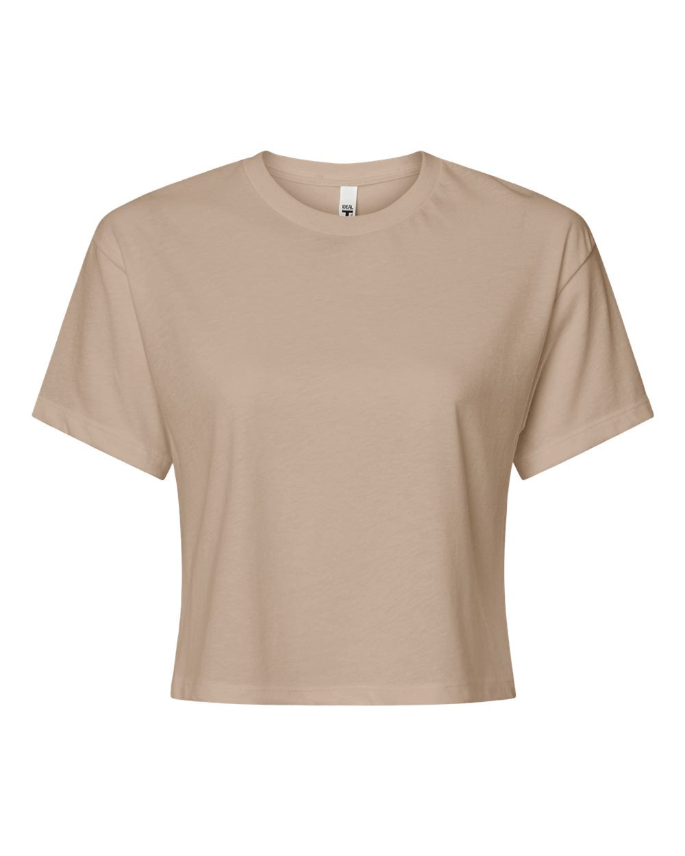Custom Women’s Ideal Crop Top | Personalized Cotton Crop Tee