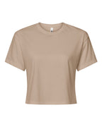 Custom Women’s Ideal Crop Top | Personalized Cotton Crop Tee