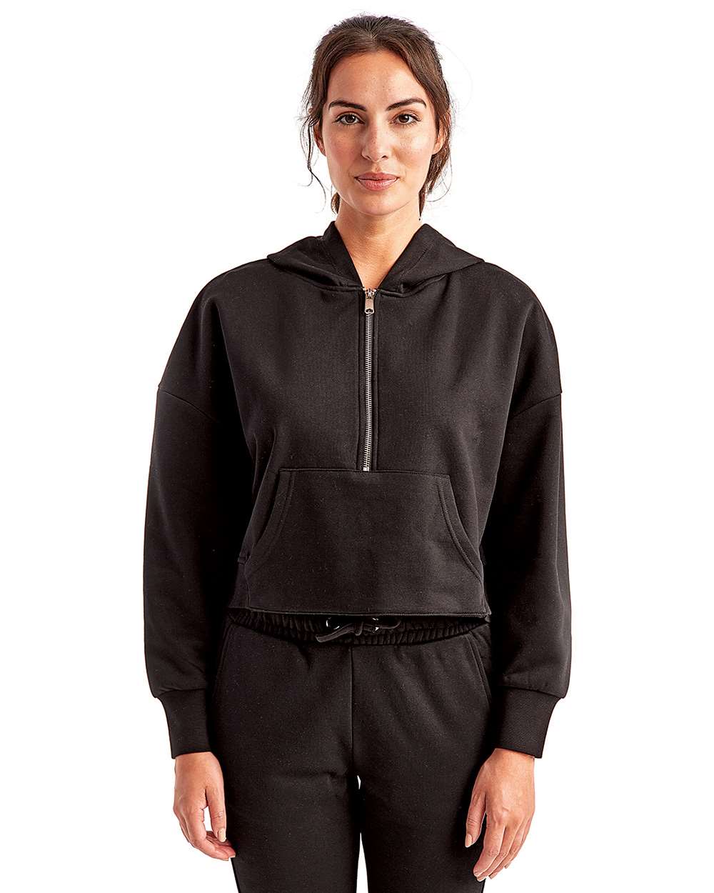 Custom Women’s Alice Inspired Half-Zip Hooded Sweatshirt | Personalized Casual Pullover