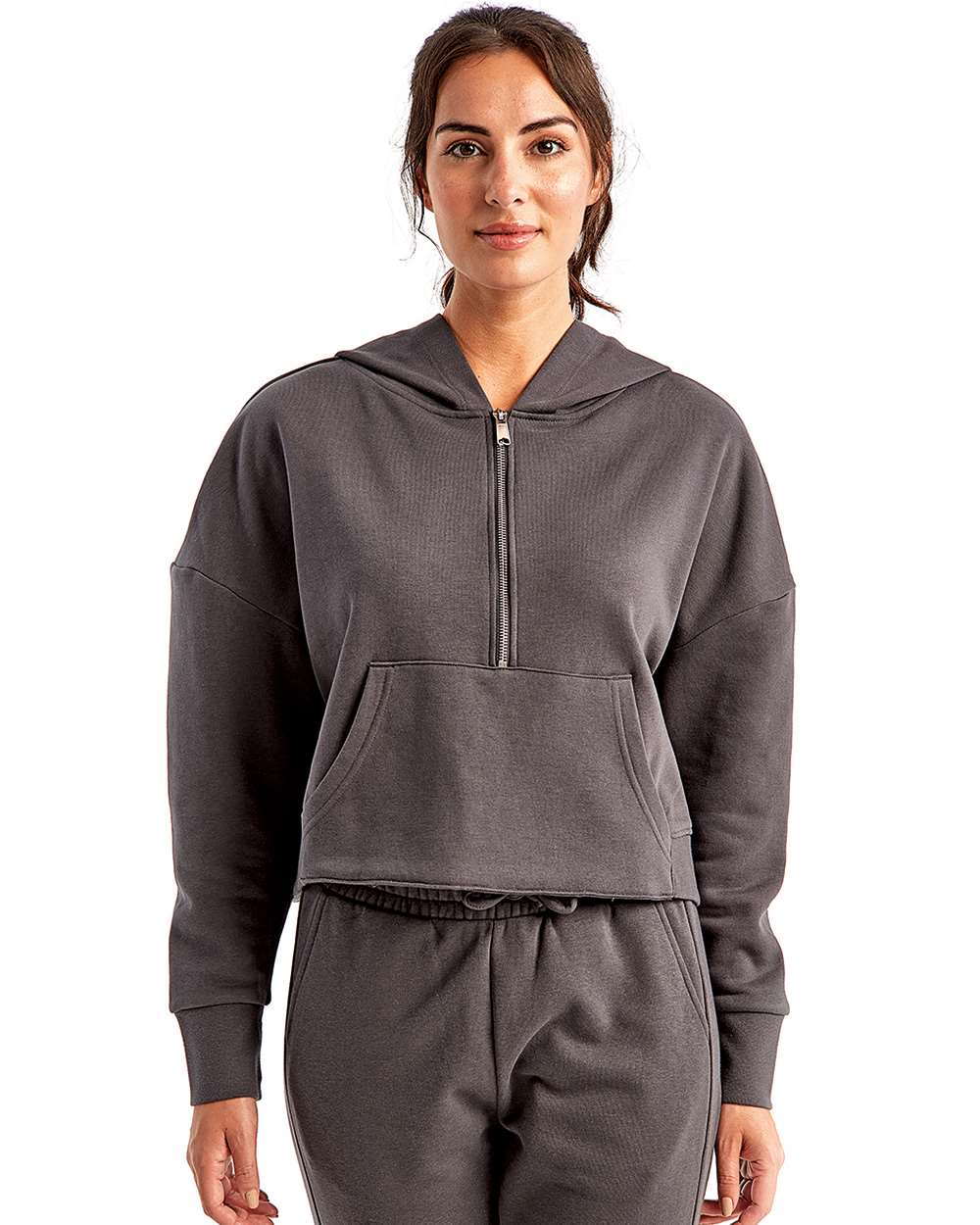 Custom Women’s Alice Inspired Half-Zip Hooded Sweatshirt | Personalized Casual Pullover