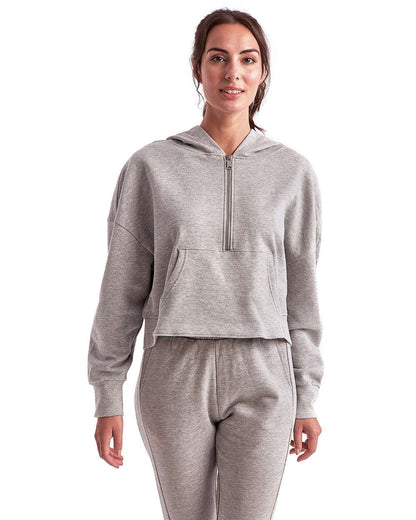 Custom Women’s Alice Inspired Half-Zip Hooded Sweatshirt | Personalized Casual Pullover