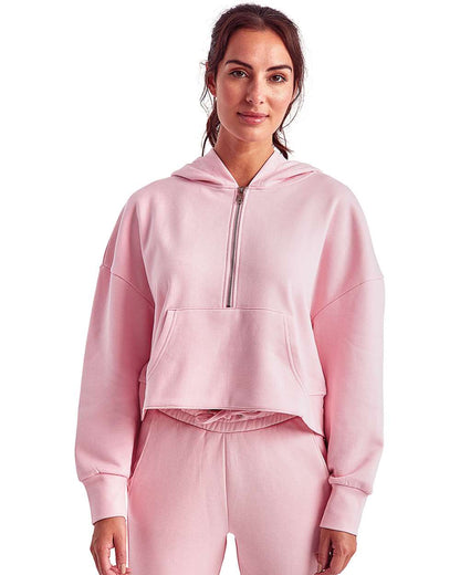 Custom Women’s Alice Inspired Half-Zip Hooded Sweatshirt | Personalized Casual Pullover