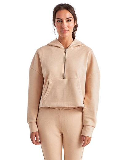 Custom Women’s Alice Inspired Half-Zip Hooded Sweatshirt | Personalized Casual Pullover