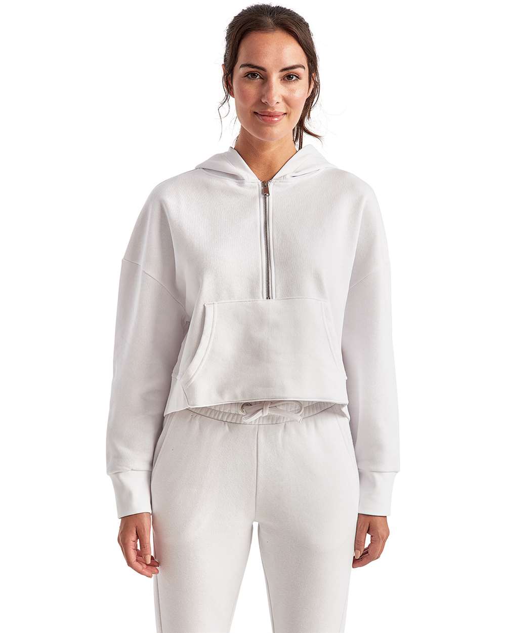 Custom Women’s Alice Inspired Half-Zip Hooded Sweatshirt | Personalized Casual Pullover