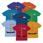 Seven Dwarf Inspired Costume Shirt | Halloween Family Matching Tee