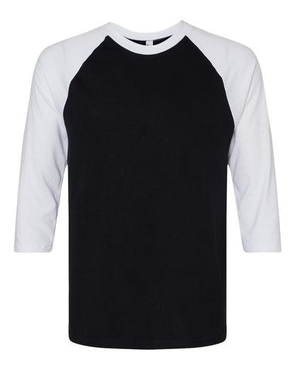 Custom Adult Unisex CVC 3/4 Sleeve Baseball Tee | Personalized Cotton Shirt