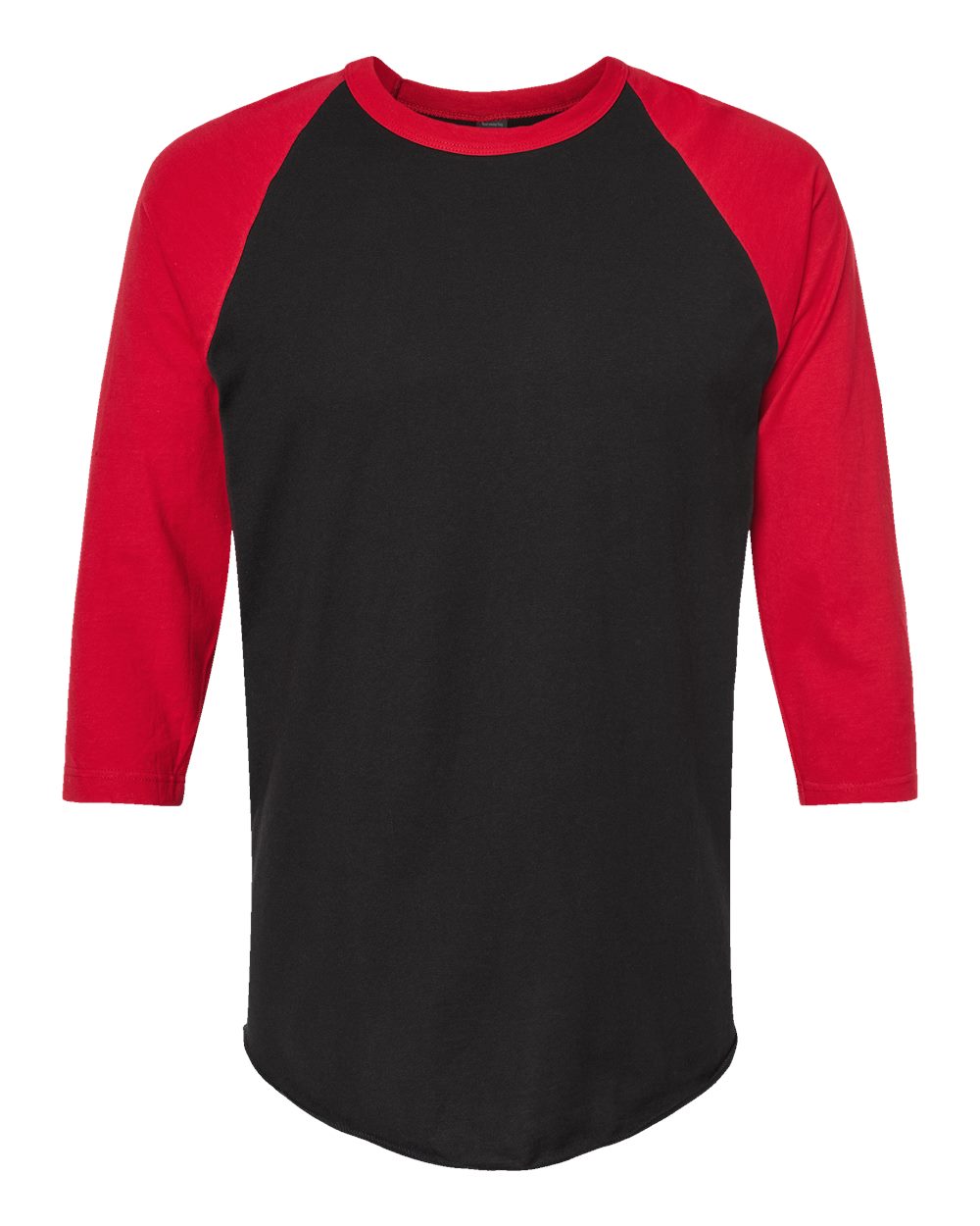 Adult Unisex Fine Jersey Raglan T-Shirt