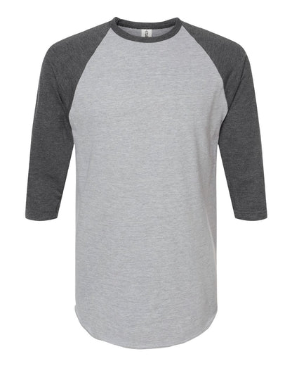 Adult Unisex Fine Jersey Raglan T-Shirt