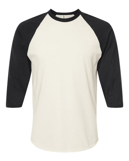 Adult Unisex Fine Jersey Raglan T-Shirt
