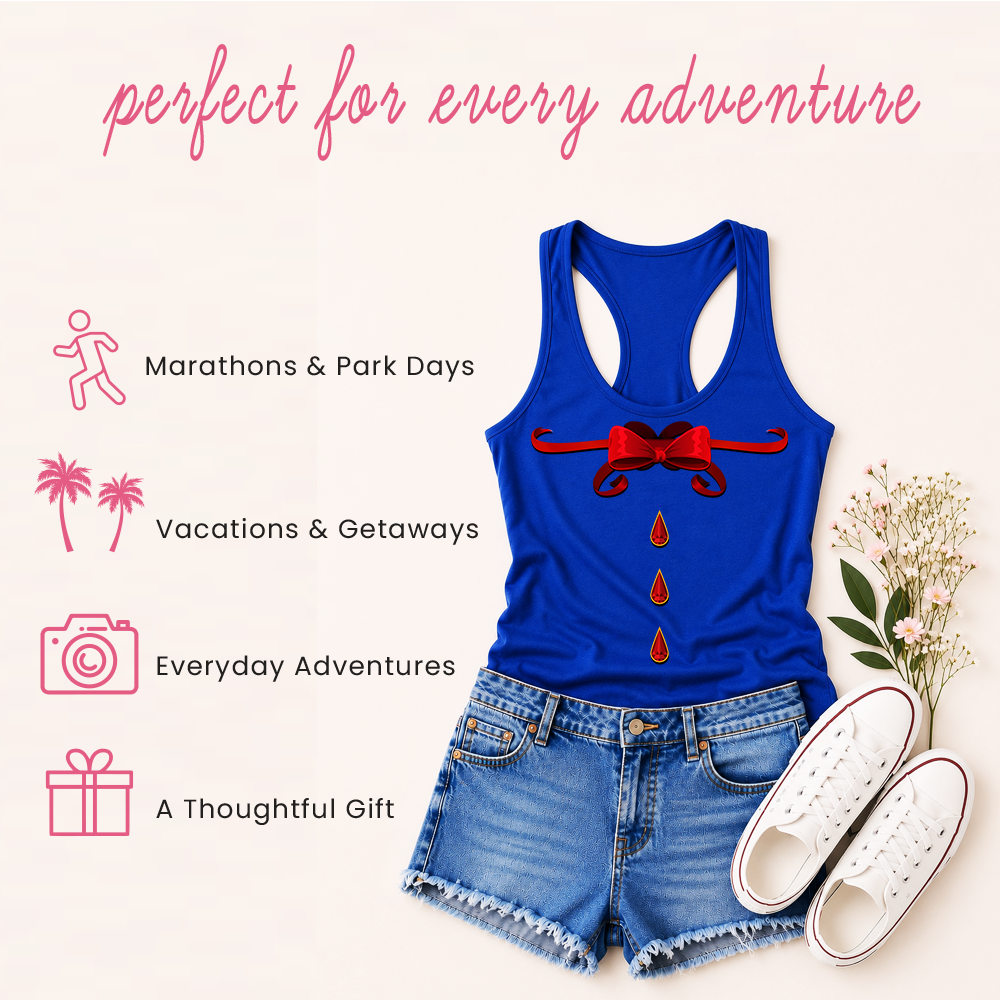Princess Inspired Women's Racerback Tank | Fairytale Theme Park Vacation Tank Top