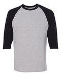 Unisex Heavy Cotton™ Raglan Three-Quarter Sleeve T-Shirt
