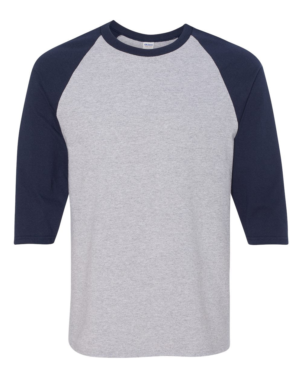 Custom Adult Unisex Heavy Cotton™ 3/4 Sleeve Raglan | Personalized Baseball Tee
