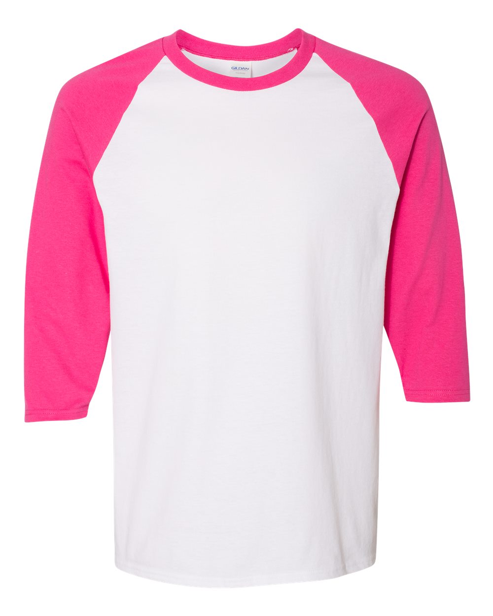 Custom Adult Unisex Heavy Cotton™ 3/4 Sleeve Raglan | Personalized Baseball Tee
