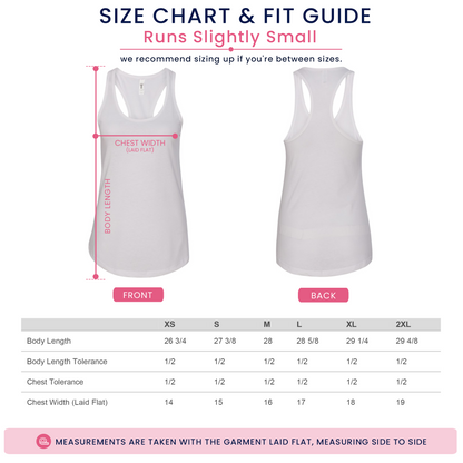 Princess Inspired Women's Racerback Tank | Fairytale Theme Park Vacation Tank Top