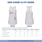 womens tank size chart