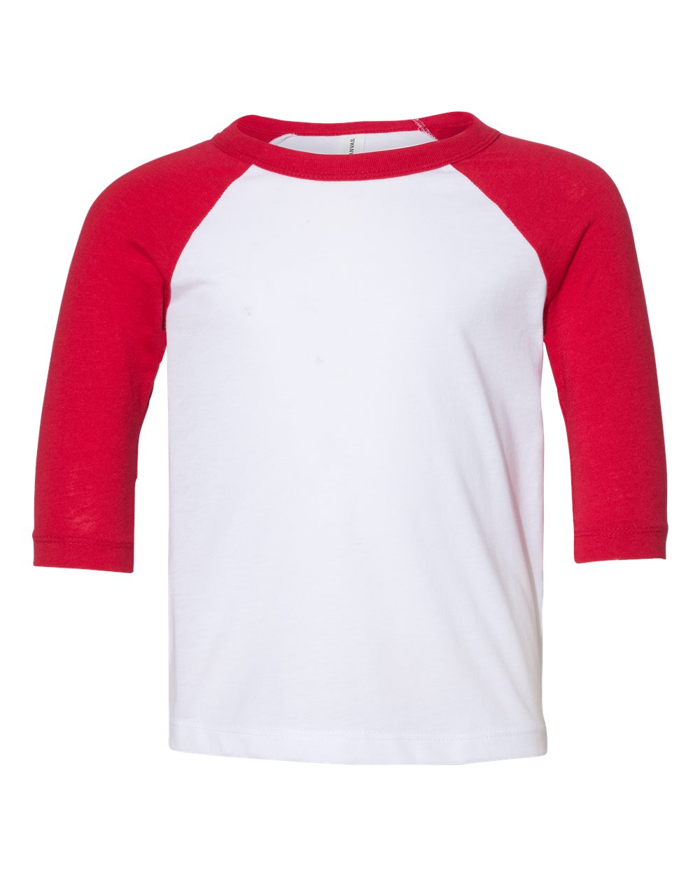 Custom Toddler Unisex 3/4 Sleeve Baseball Tee | Personalized Cotton Shirt