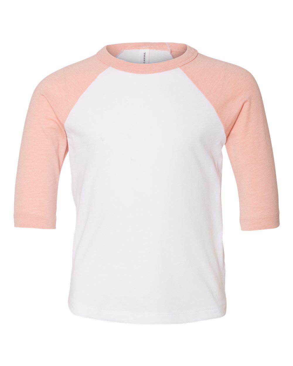 Custom Toddler Unisex 3/4 Sleeve Baseball Tee | Personalized Cotton Shirt
