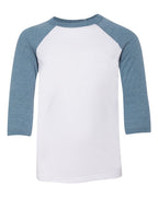 Custom Youth Unisex 3/4 Sleeve Baseball Tee | Personalized Cotton Shirt