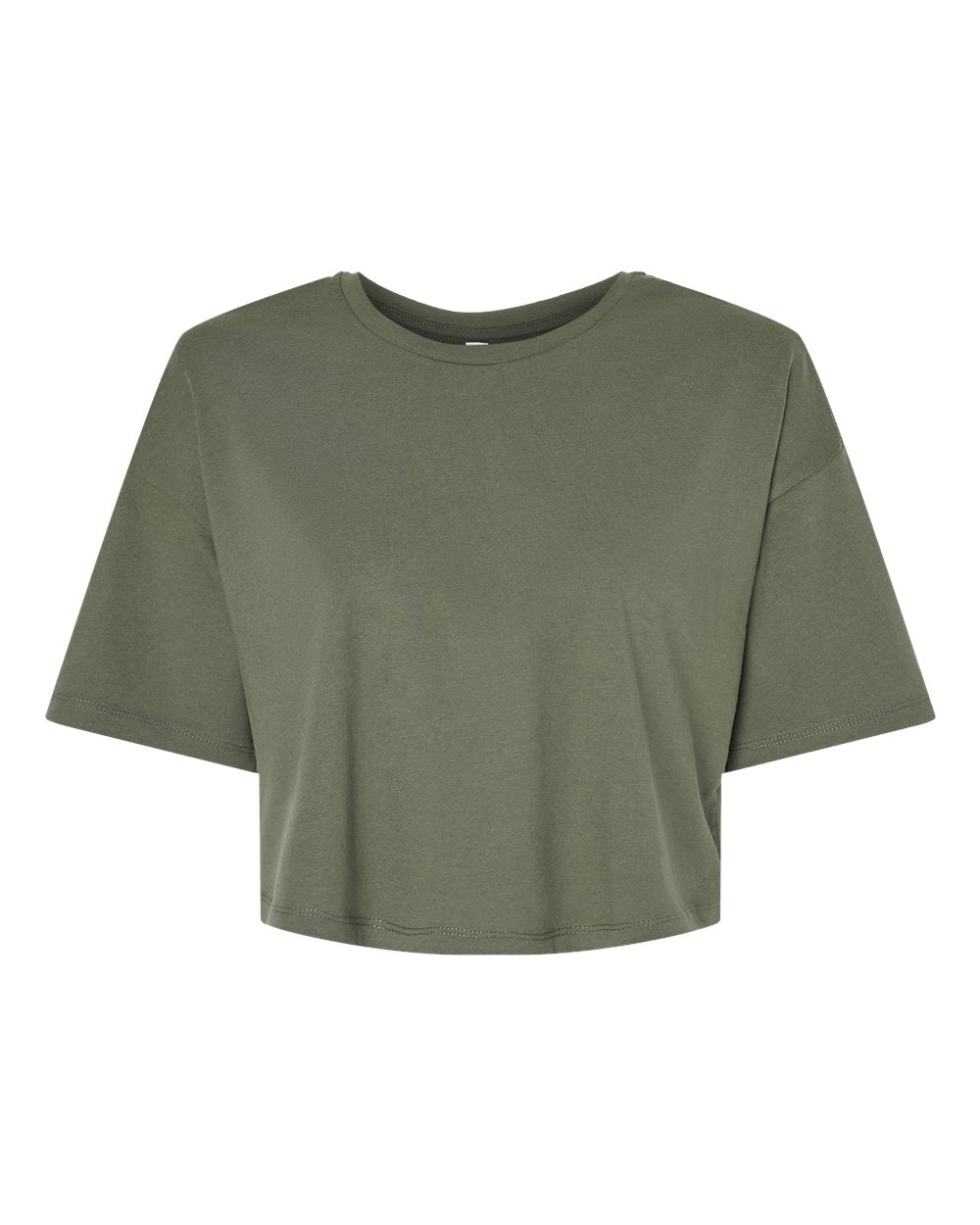 Custom Women’s Jersey Crop Tee | Personalized Cotton Crop Top