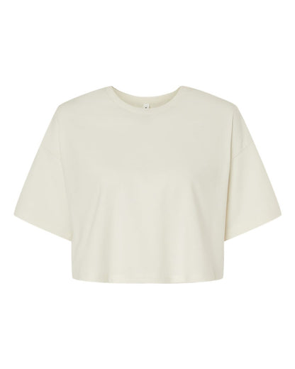 Custom Women’s Jersey Crop Tee | Personalized Cotton Crop Top