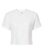 Custom Women’s Ideal Crop Top | Personalized Cotton Crop Tee