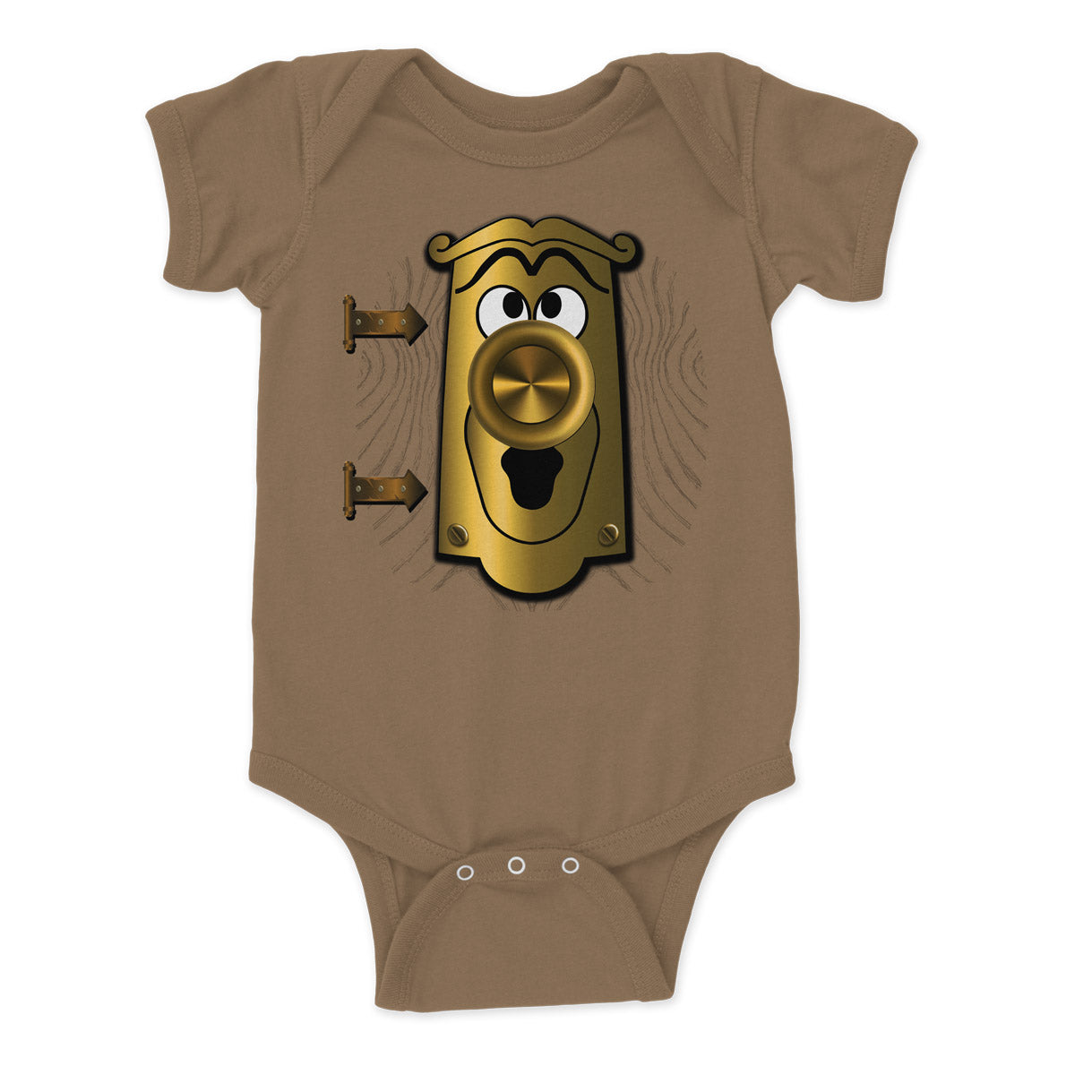 Wonderland Doorknob Costume Inspired Shirt Character Tee Soft Cotton Tee – Baby, Infant, Toddler, Youth & Adult Sizes