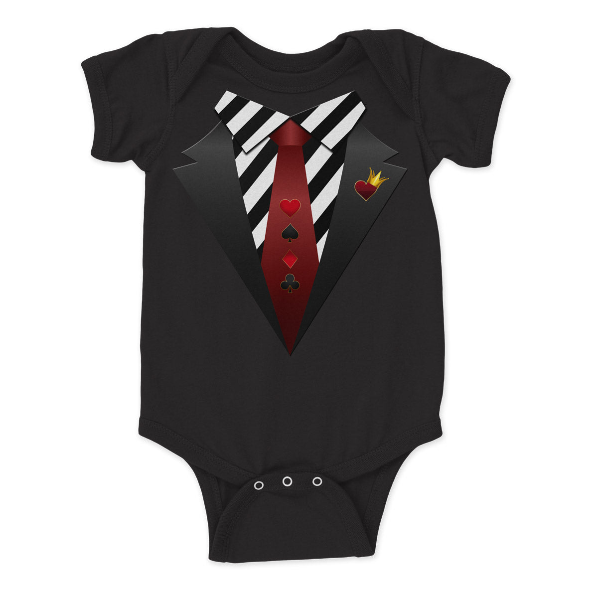 Wonderland King Heart Costume Inspired Shirt Character Tee Soft Cotton Tee – Baby, Infant, Toddler, Youth & Adult Sizes