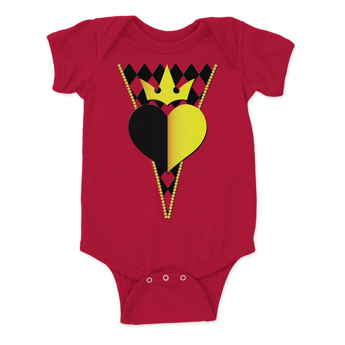 Wonderland Queen Of Hearts Costume Inspired Shirt Character Tee Soft Cotton Tee – Baby, Infant, Toddler, Youth & Adult Sizes