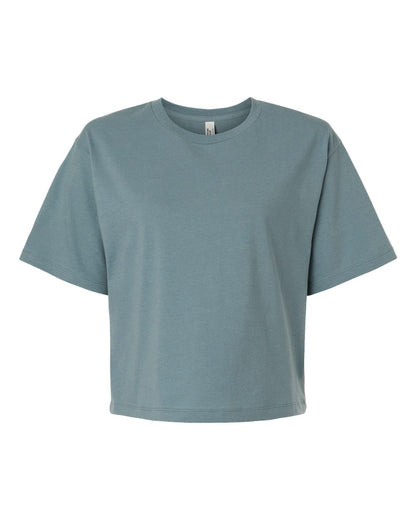 Custom Women’s Fine Jersey Boxy Tee | Personalized Cotton Shirt
