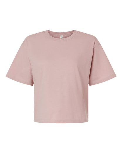Custom Women’s Fine Jersey Boxy Tee | Personalized Cotton Shirt