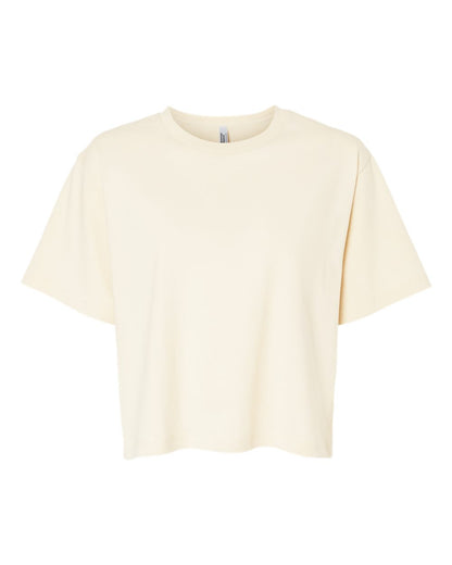 Custom Women’s Fine Jersey Boxy Tee | Personalized Cotton Shirt