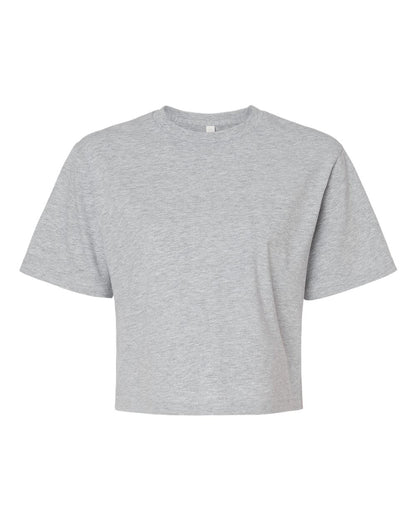 Custom Women’s Fine Jersey Boxy Tee | Personalized Cotton Shirt