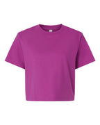 Custom Women’s Fine Jersey Boxy Tee | Personalized Cotton Shirt