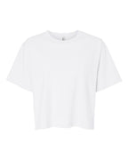 Custom Women’s Fine Jersey Boxy Tee | Personalized Cotton Shirt
