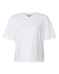 Custom Women’s Garment-Dyed Heavyweight Boxy T-Shirt | Personalized Cotton Tee