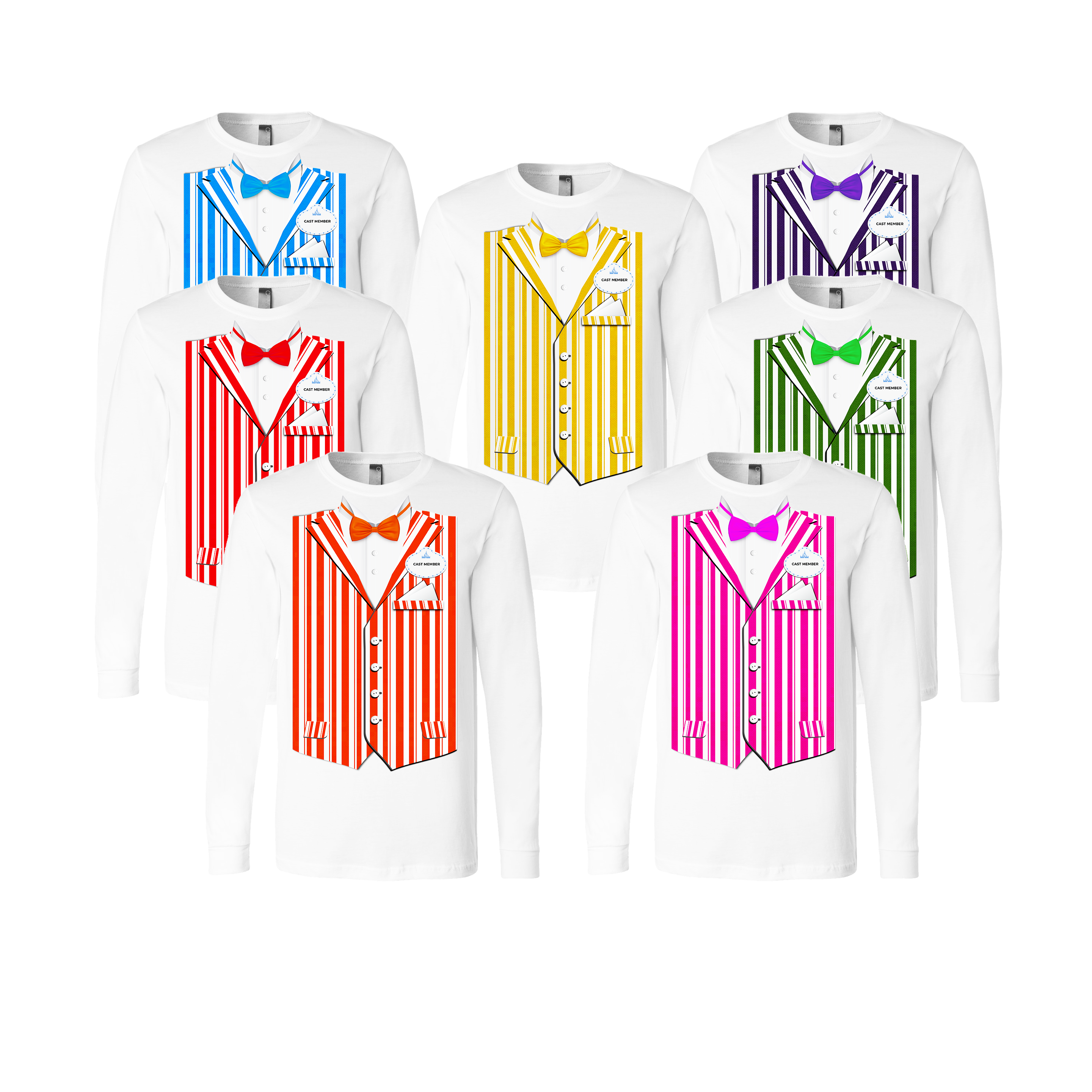 Dapper Dans Inspired Costume Long sleeve Shirt