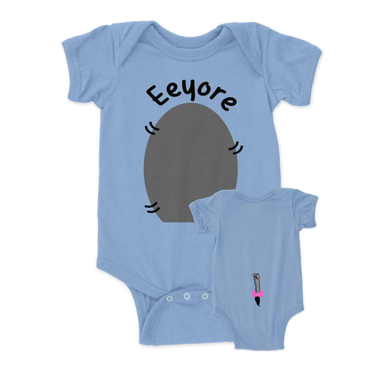 Eeyore Costume Inspired Shirt Character Tee Soft Cotton Tee – Baby, Infant, Toddler, Youth & Adult Sizes
