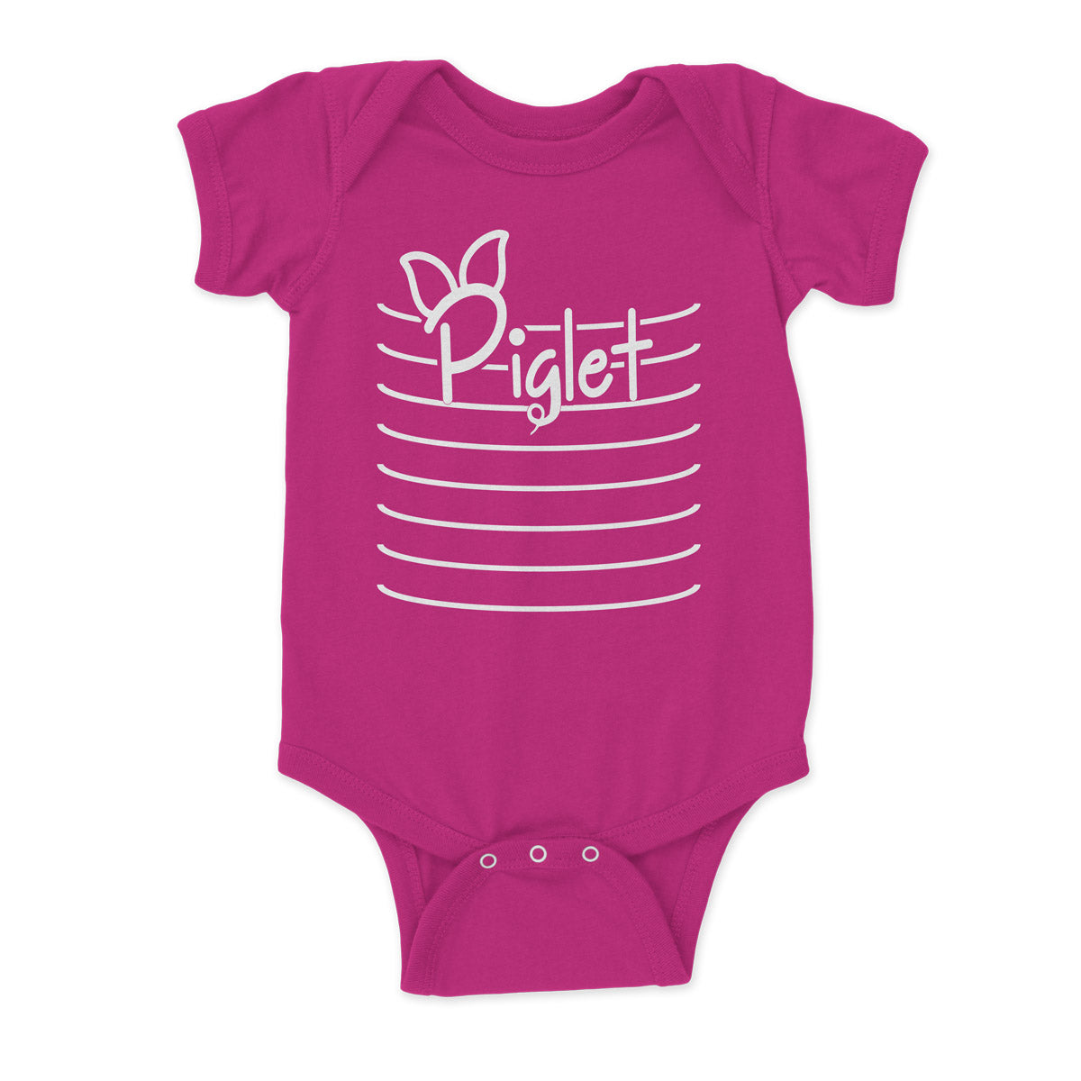 Piglet Costume Inspired Shirt Character Tee Soft Cotton Tee – Baby, Infant, Toddler, Youth & Adult Sizes